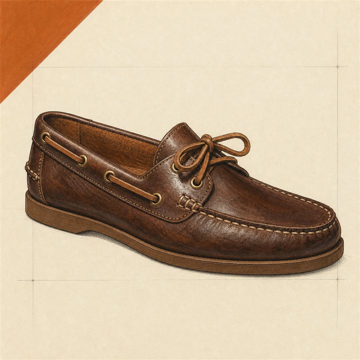 Paraboot BARTH DUBLIN BEAMS F別注の参考イラスト