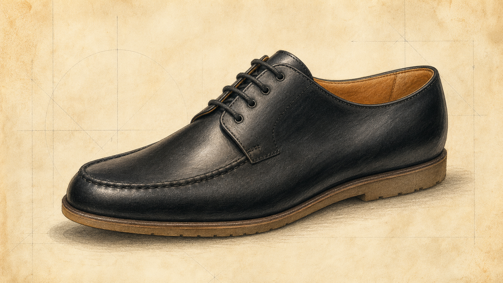 Paraboot THIERSの参考イラスト